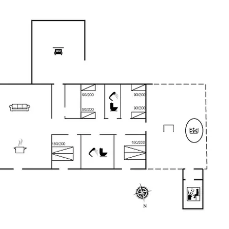 Ferienhaus Odsten - 800m From The Sea By Interhome *